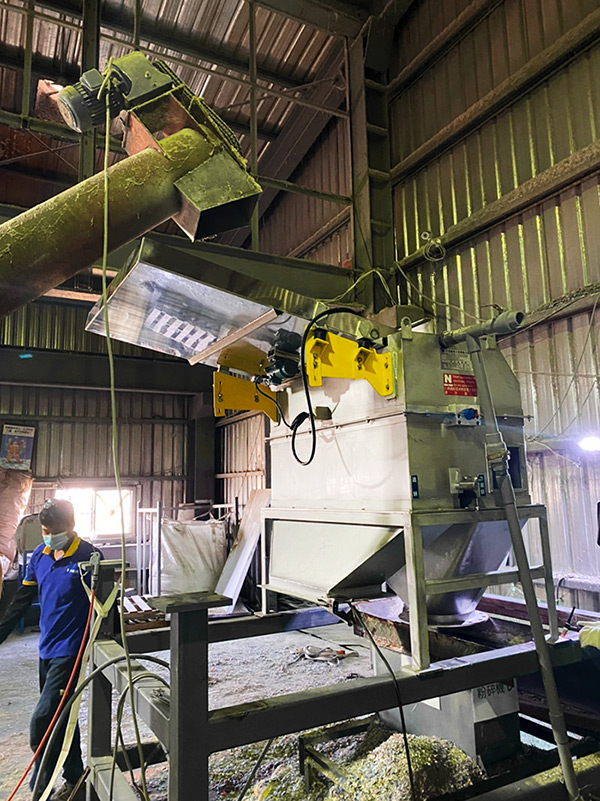 In addition to maintenance, tailor-made plans to add 2 large sorting machines to greatly increase the recycling capacity.