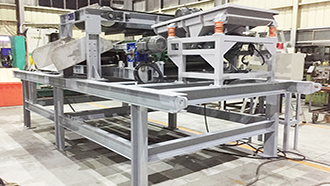 Waste white goods recycling system