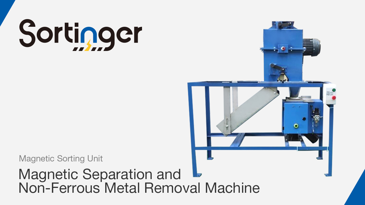 Magnetic Separation and Non-Ferrous Metal Removal Machine