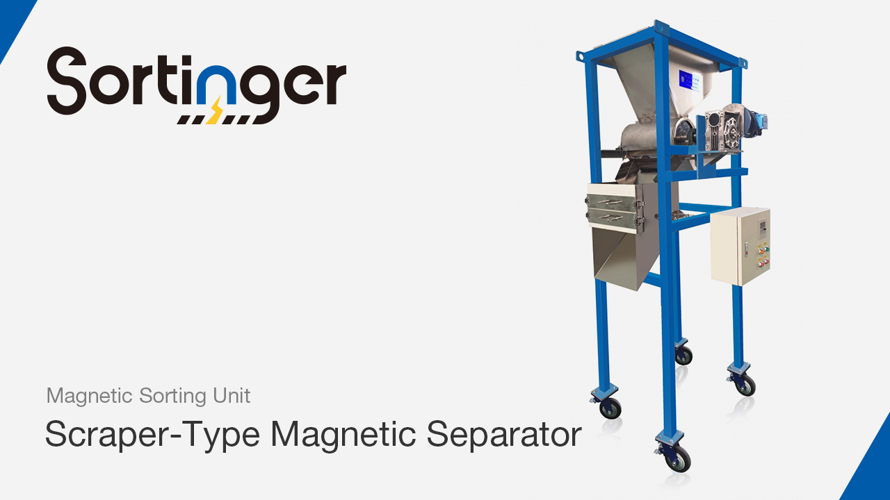 Scraper-Type Magnetic Separator