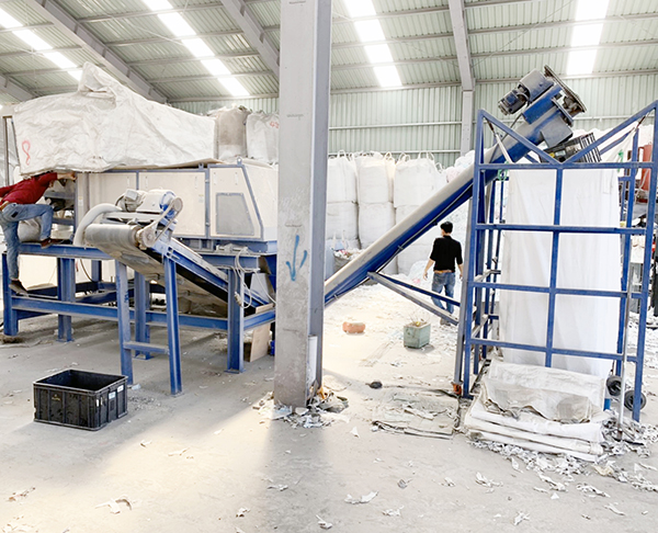 Aluminum scrap recycling system