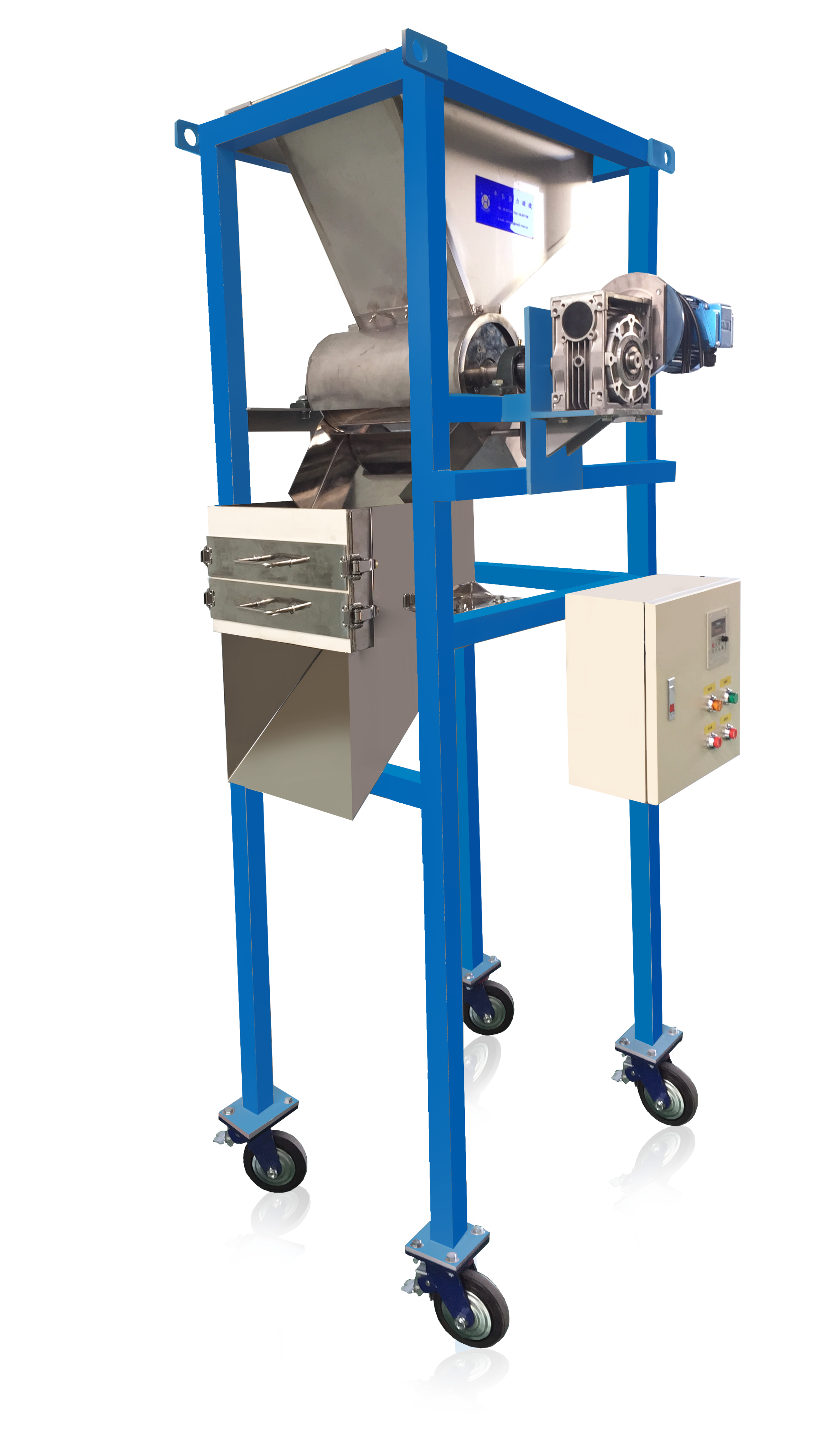 SCRAPER-TYPE MAGNETIC SEPARATOR